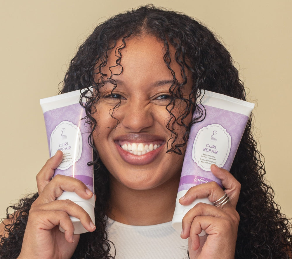 How Our Reconstructive Protein Treatment Will Transform Your Curly Crown