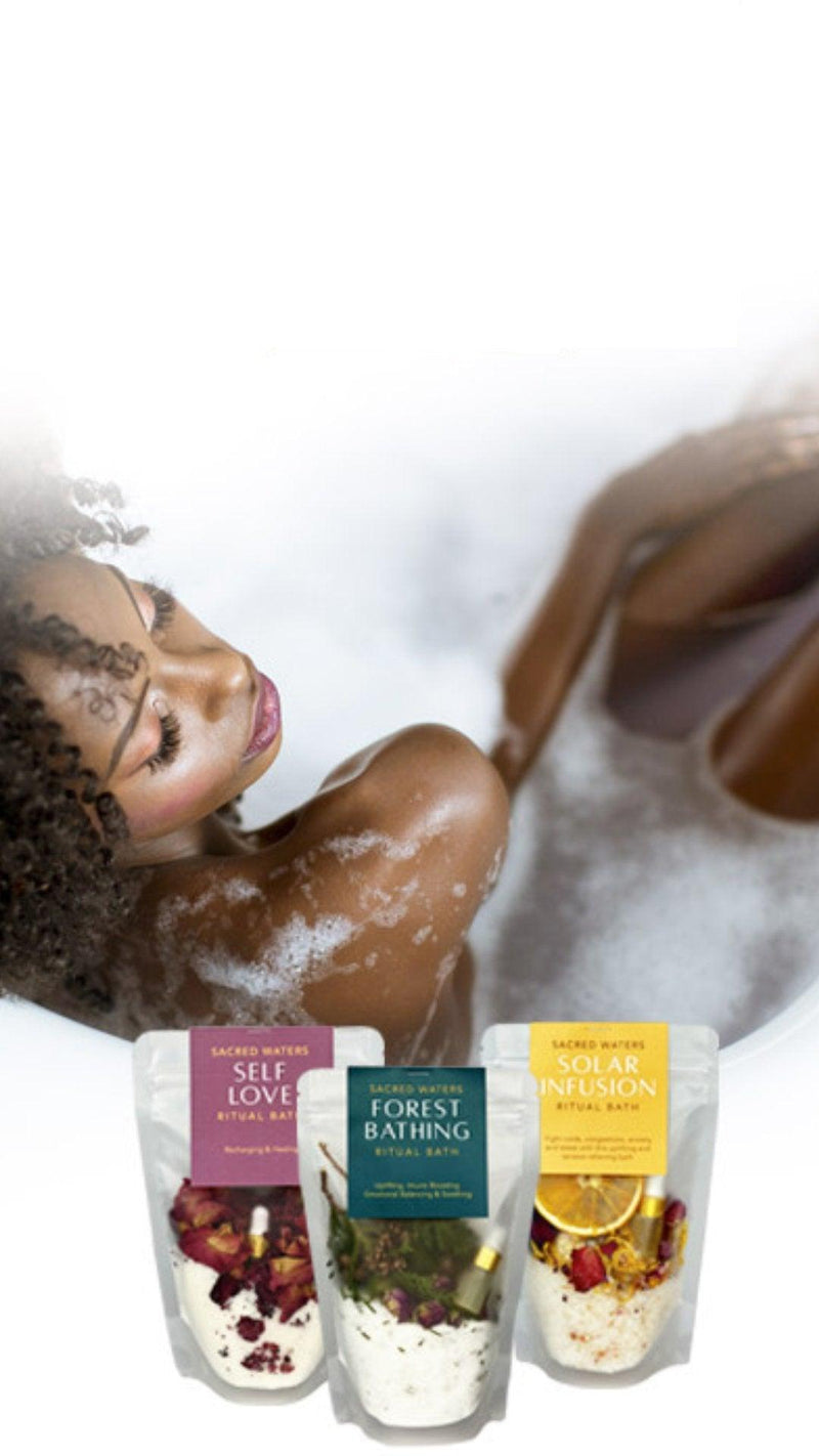 You deserve a sacred Bath! What Sacred Waters Bath Ritual can do for you - Inhairitance Curl Spa