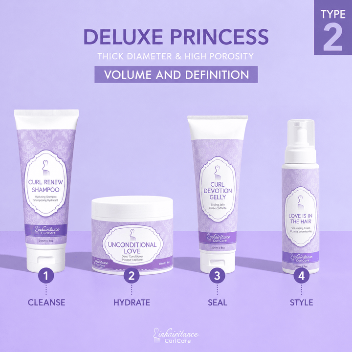 Curl ID Kit - Deluxe Princess Type 2 - Inhairitance CurlCare