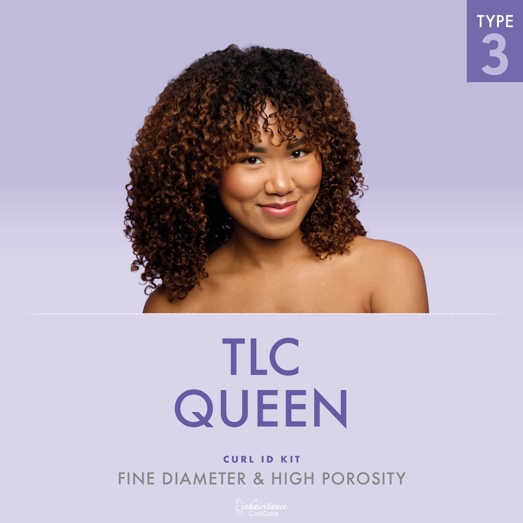 Curl ID Kit - TLC Queen Type 3 - Inhairitance Curl Spa