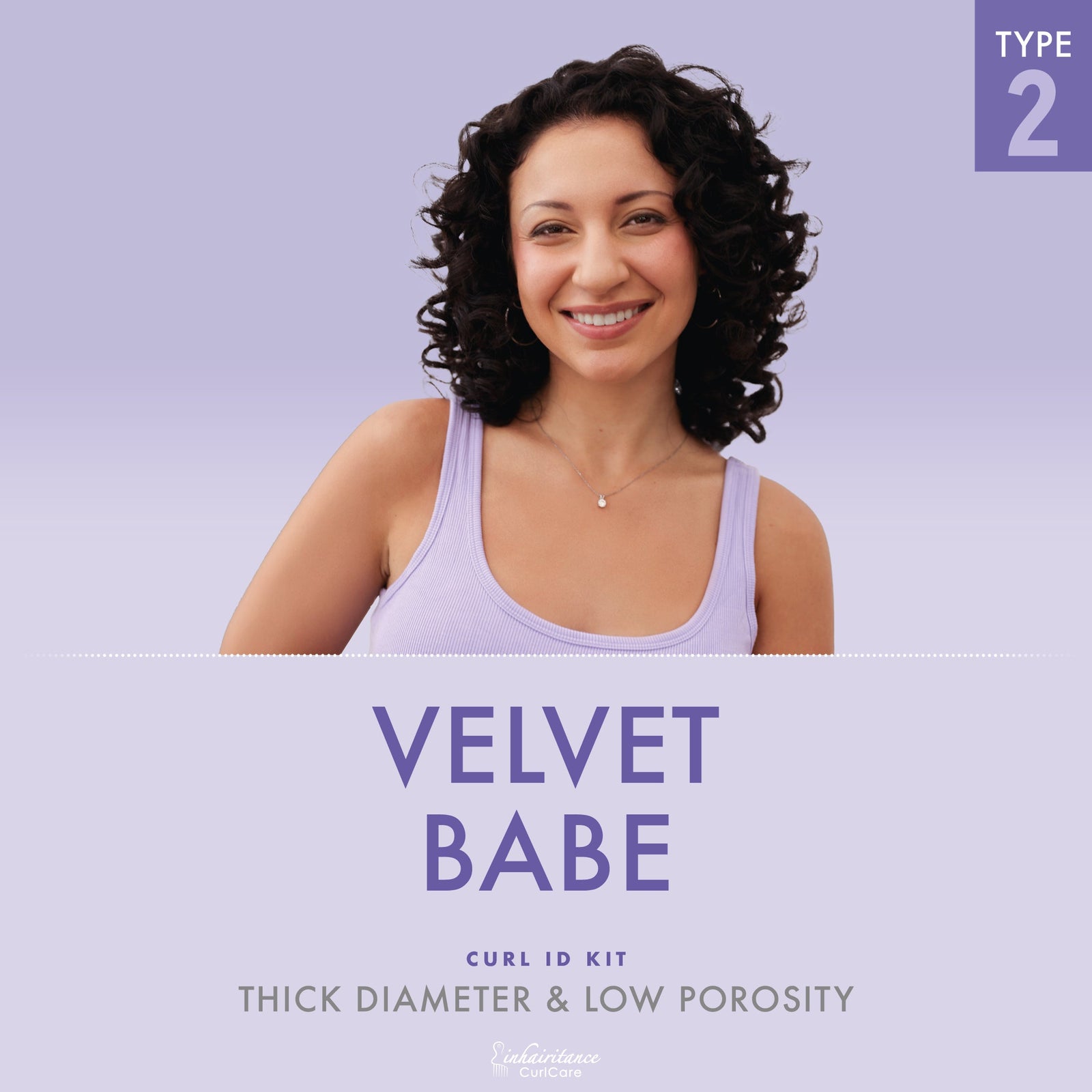 Curl ID Kit - Velvet Babe Type 2 - Inhairitance Curl Spa