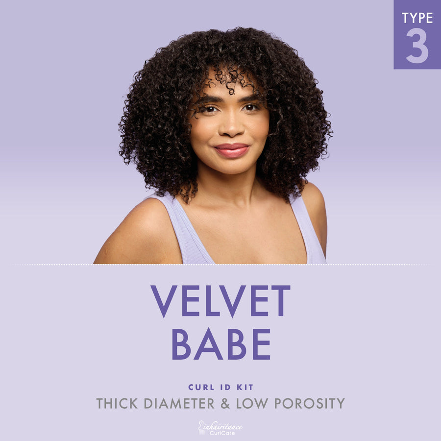 Curl ID Kit - Velvet Babe Type 3 - Inhairitance Curl Spa