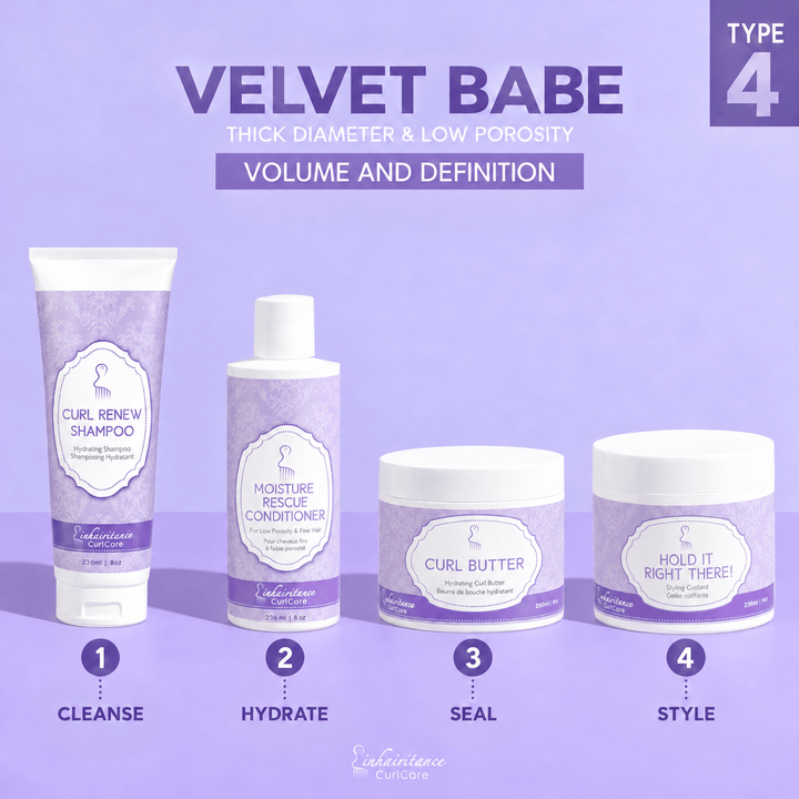 Curl ID Kit - Velvet Babe Type 4 - Inhairitance CurlCare